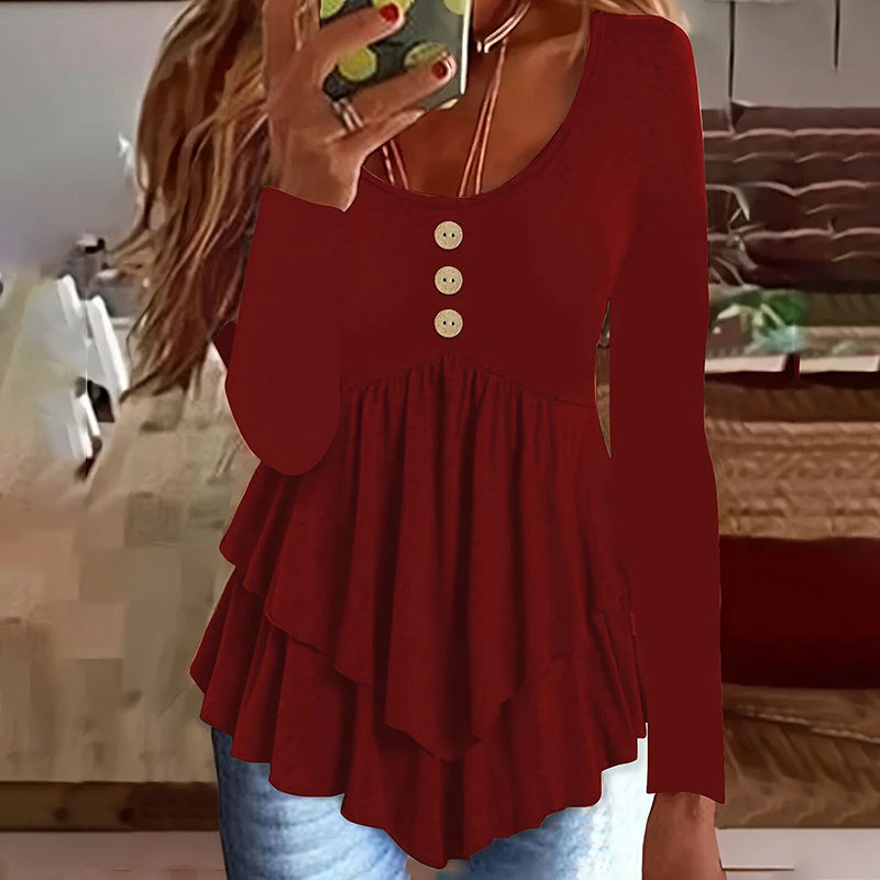 Women's Casual Long Sleeve T-Shirt
