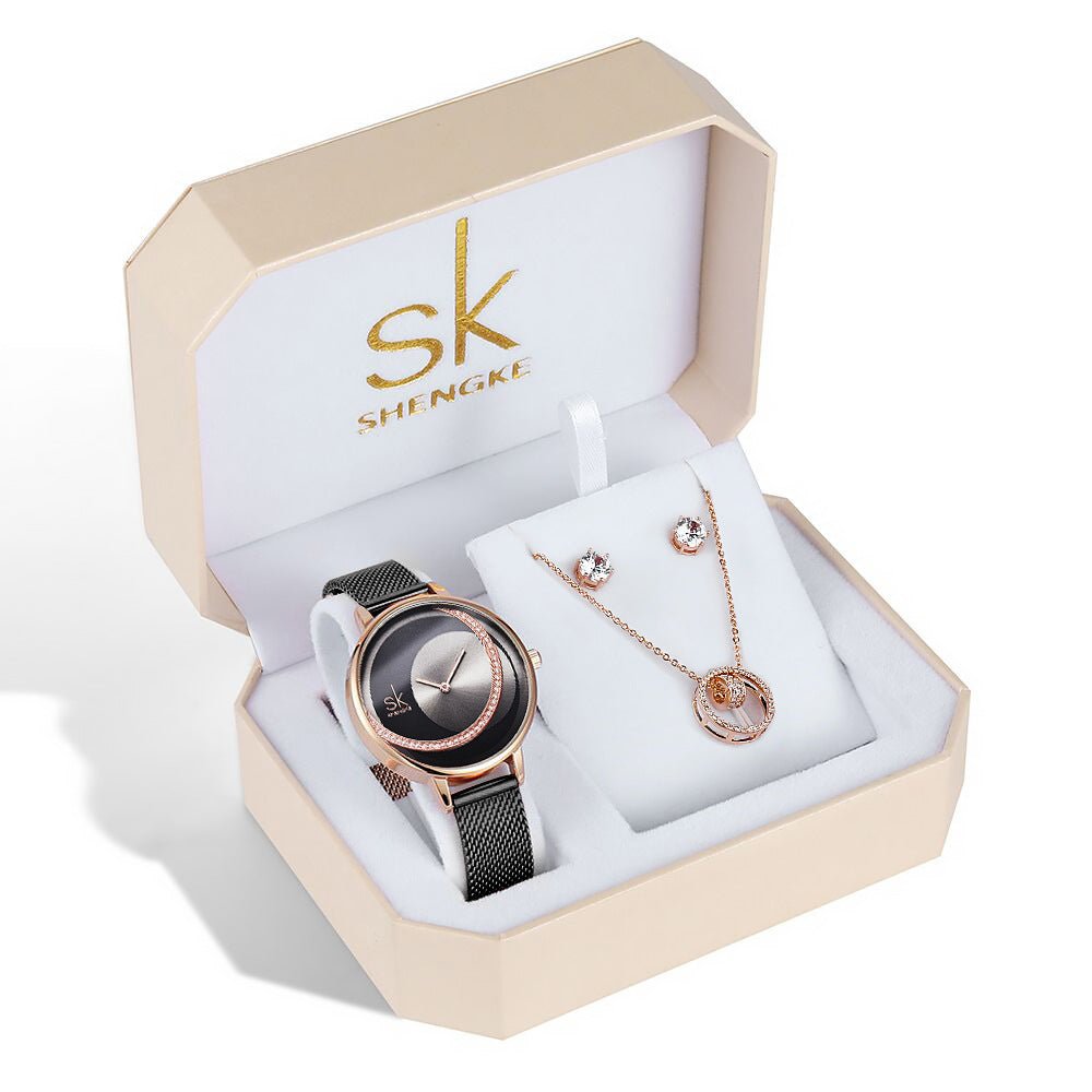 Birthday Gift Ladies Watch Set - nova boutique