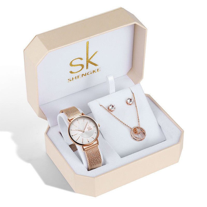Birthday Gift Ladies Watch Set - nova boutique