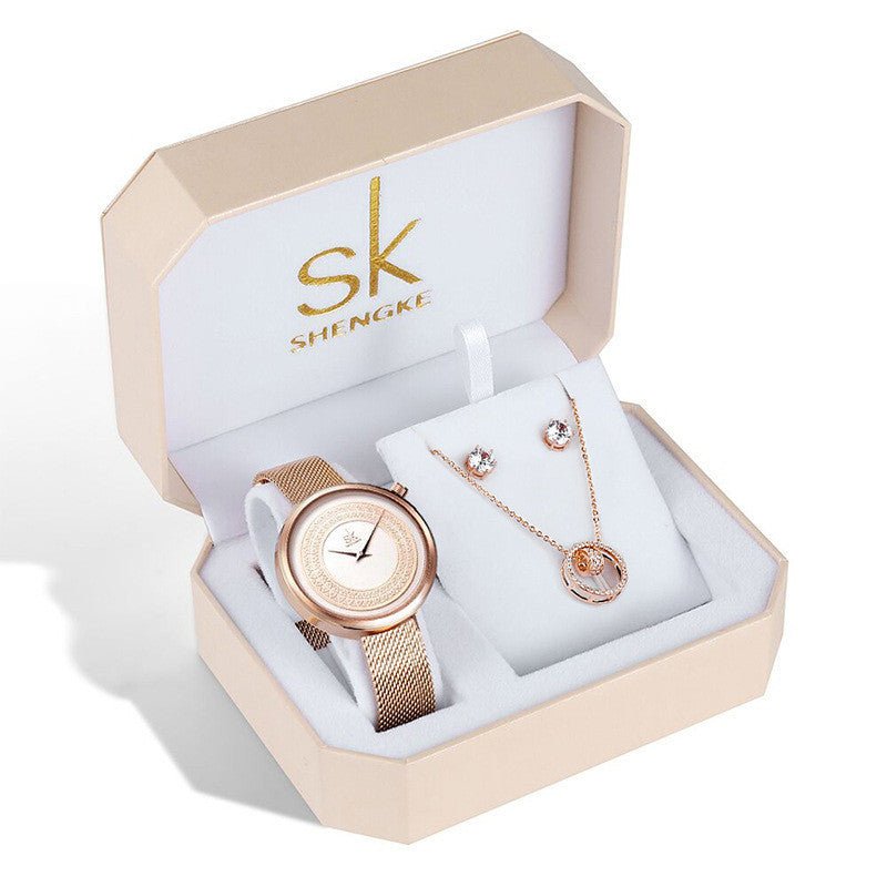 Birthday Gift Ladies Watch Set - nova boutique