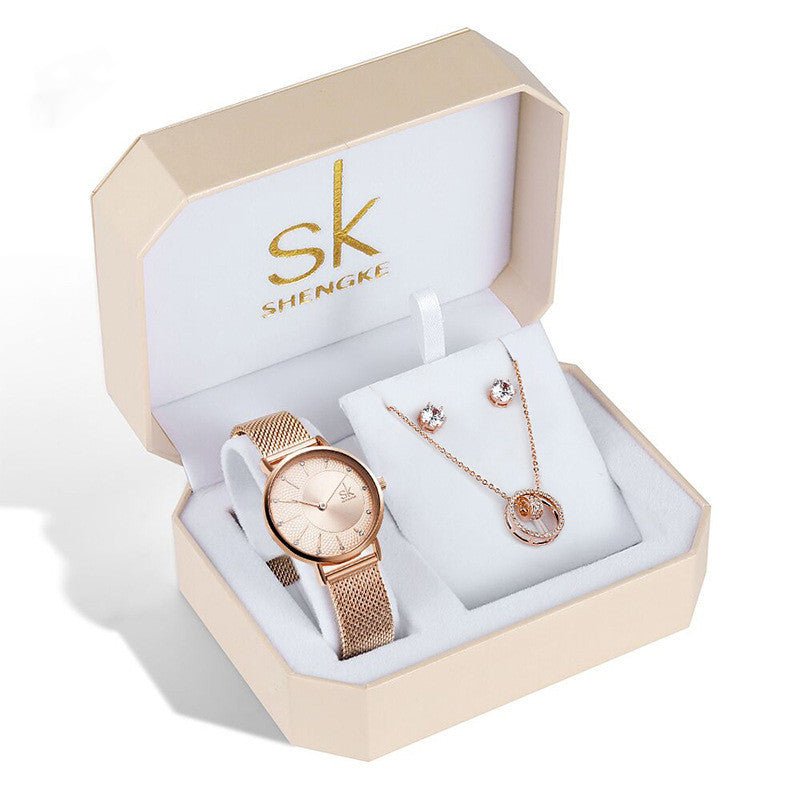 Birthday Gift Ladies Watch Set - nova boutique
