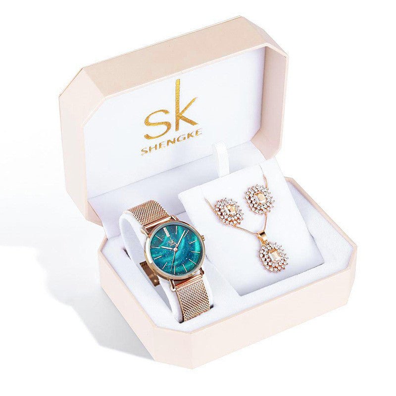 Birthday Gift Ladies Watch Set - nova boutique