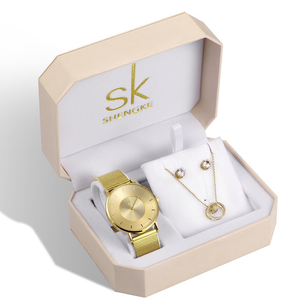 Birthday Gift Ladies Watch Set - nova boutique
