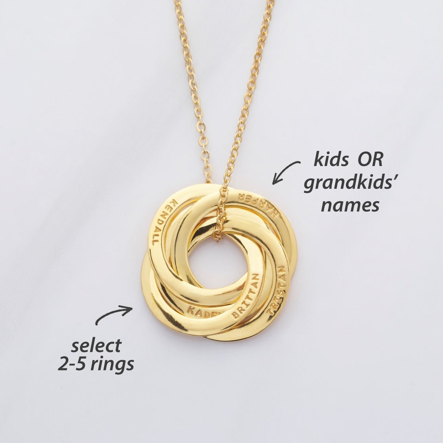 Children Name Necklace, Family Necklace - nova boutique