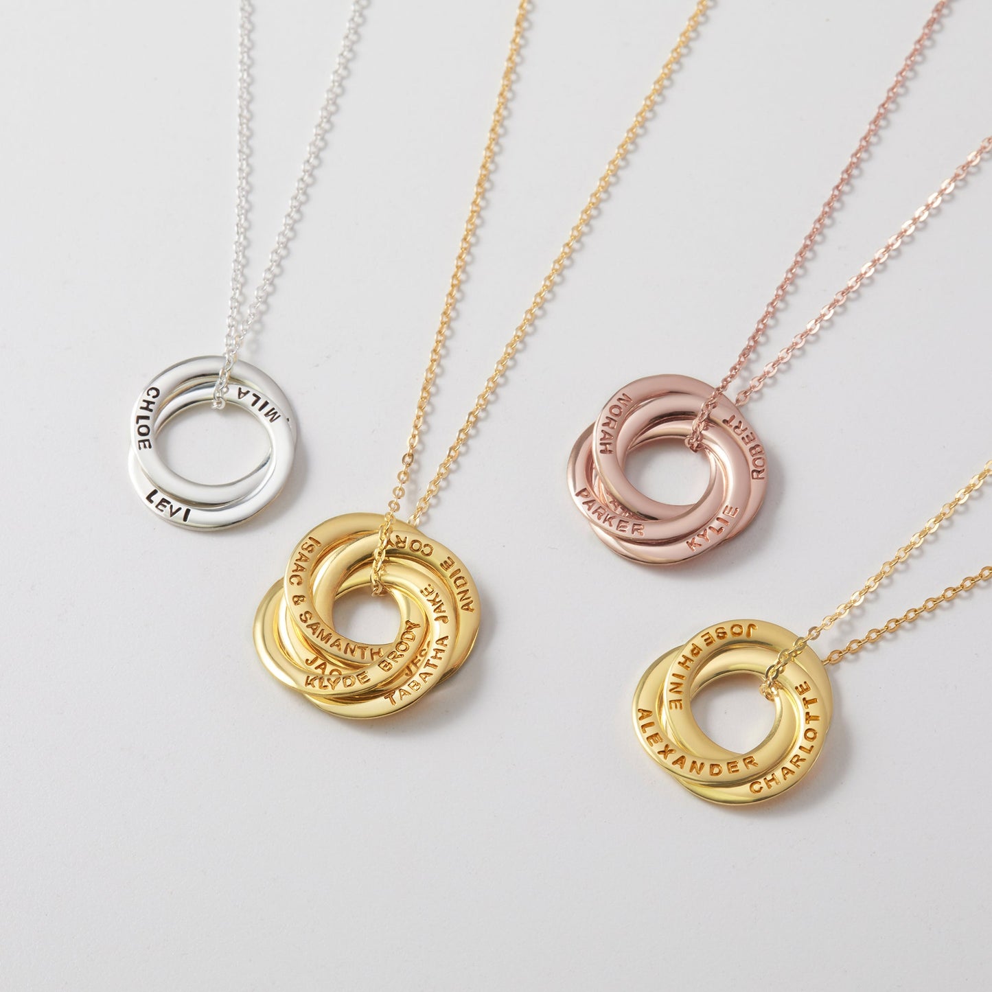 Children Name Necklace, Family Necklace - nova boutique
