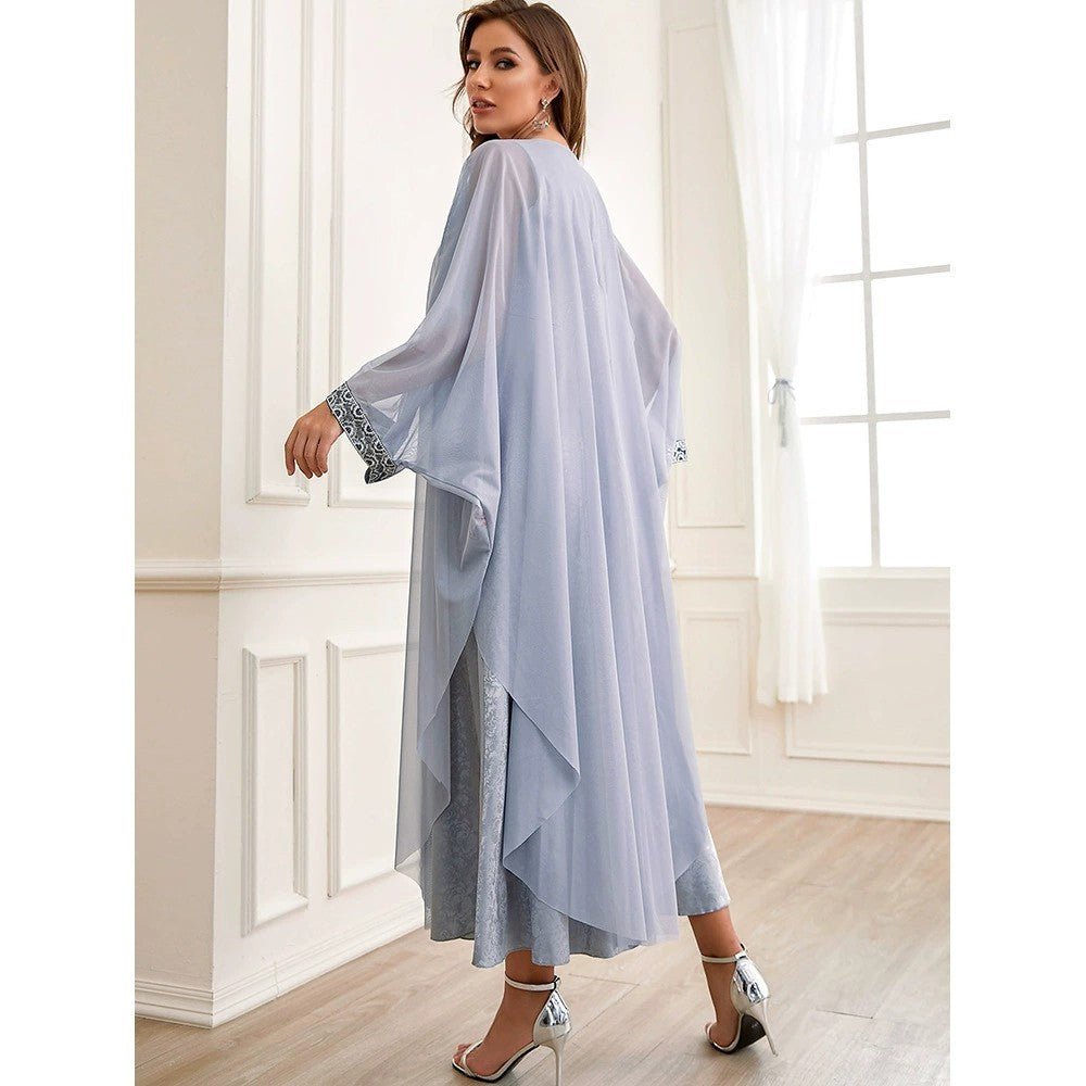 Dubai Arab Abaya Embroidery Set - nova boutique