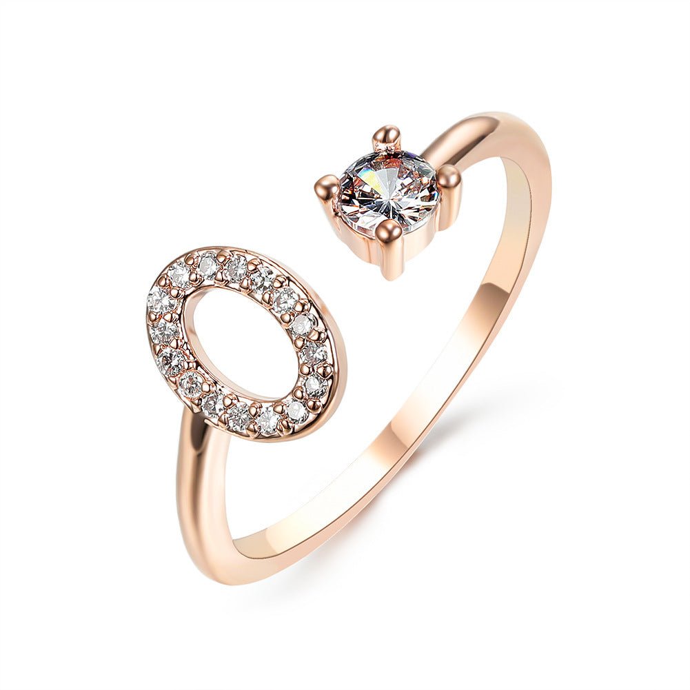 new design Letter Ring Fashion Jewelry - nova boutique