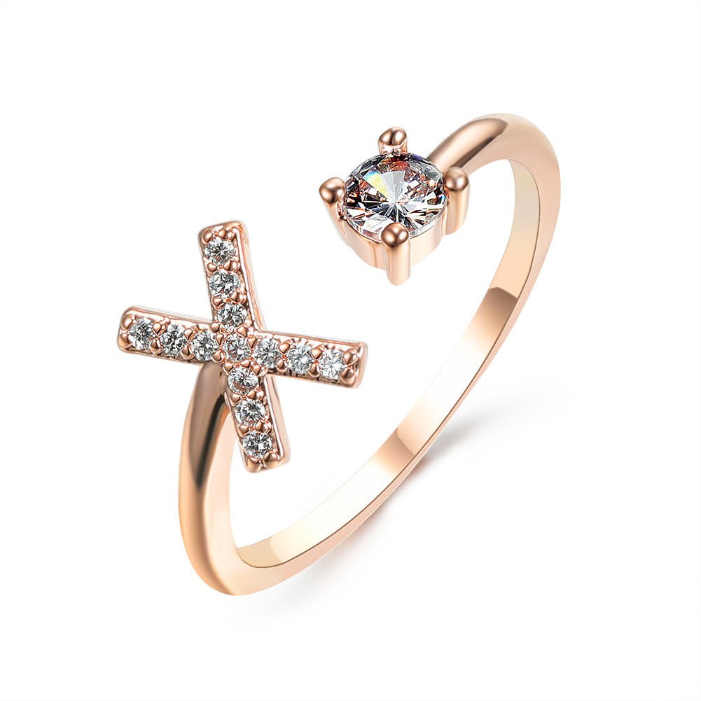 new design Letter Ring Fashion Jewelry - nova boutique