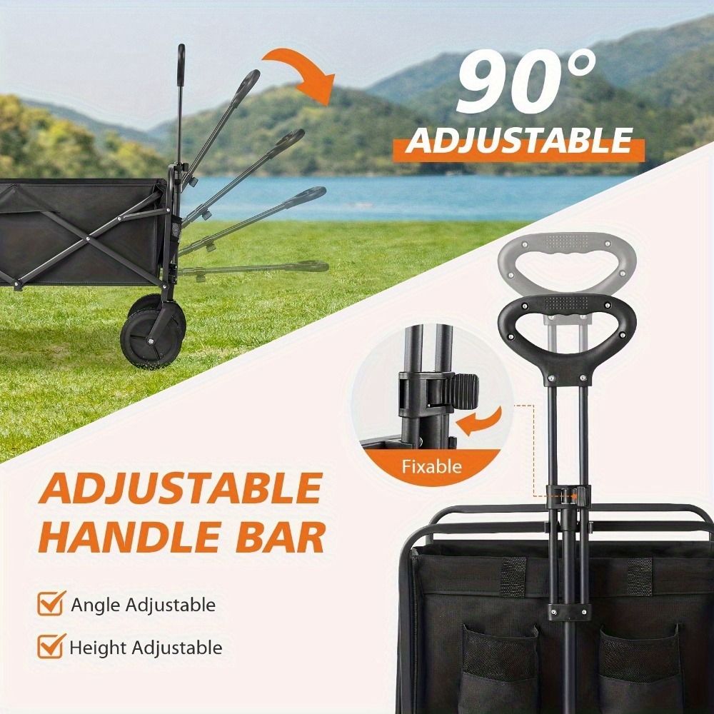 Wagon Cart, 330LBS Heavy Duty - nova boutique