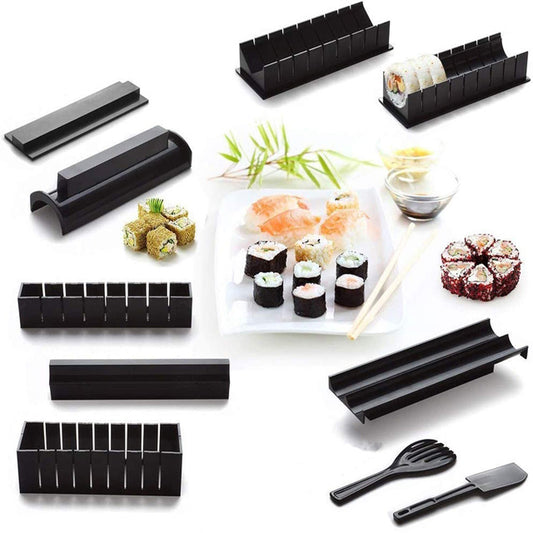High-quality Manual Sushi Making Kit with 5 Sushi Roll Molds