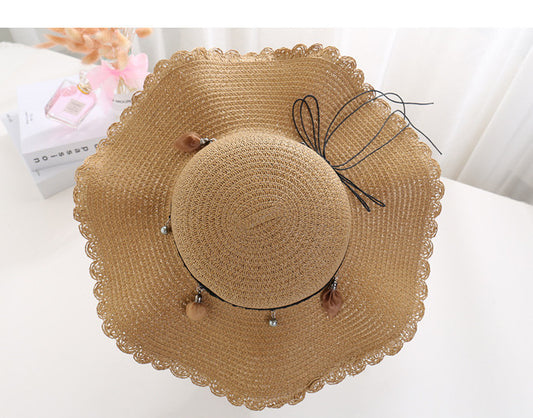 Beach Hat Wavy Skirt