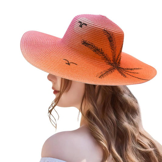 Womens Beach Floppy Sun Hat