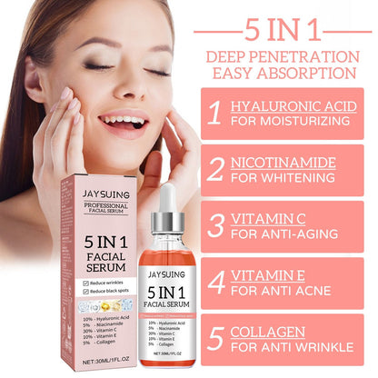 5 In 1 Facial Serum,30 Vitamin C - nova boutique