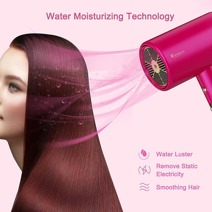 Hair Dryer, 1800W Blow Dryer 2 Speed And 3 Heat