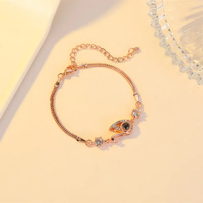 Swan Bracelet with Zircon for Fashion