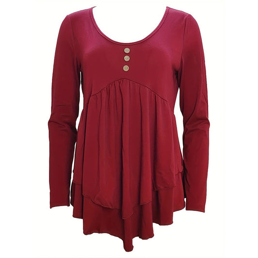 Women's Casual Long Sleeve T-Shirt
