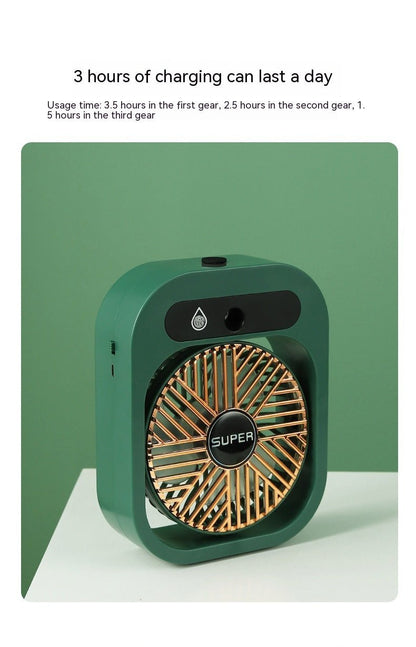 Air Conditioning Fan Desk Misting - nova boutique