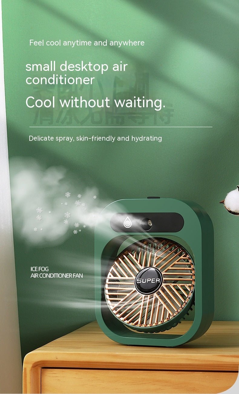 Air Conditioning Fan Desk Misting - nova boutique