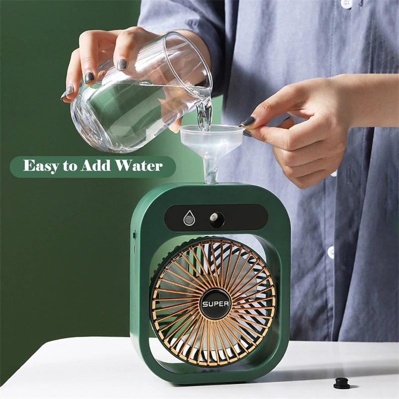 Air Conditioning Fan Desk Misting - nova boutique