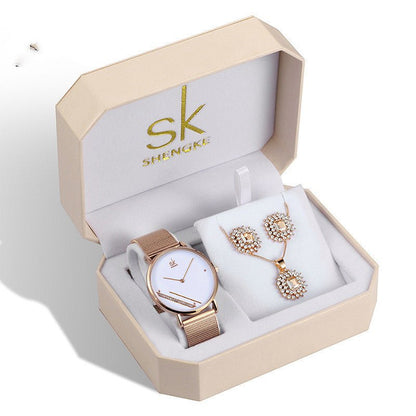 Birthday Gift Ladies Watch Set - nova boutique