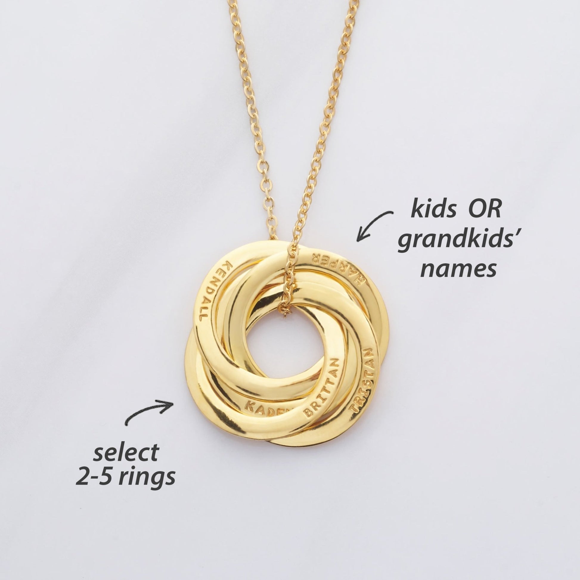 Children Name Necklace, Family Necklace - nova boutique