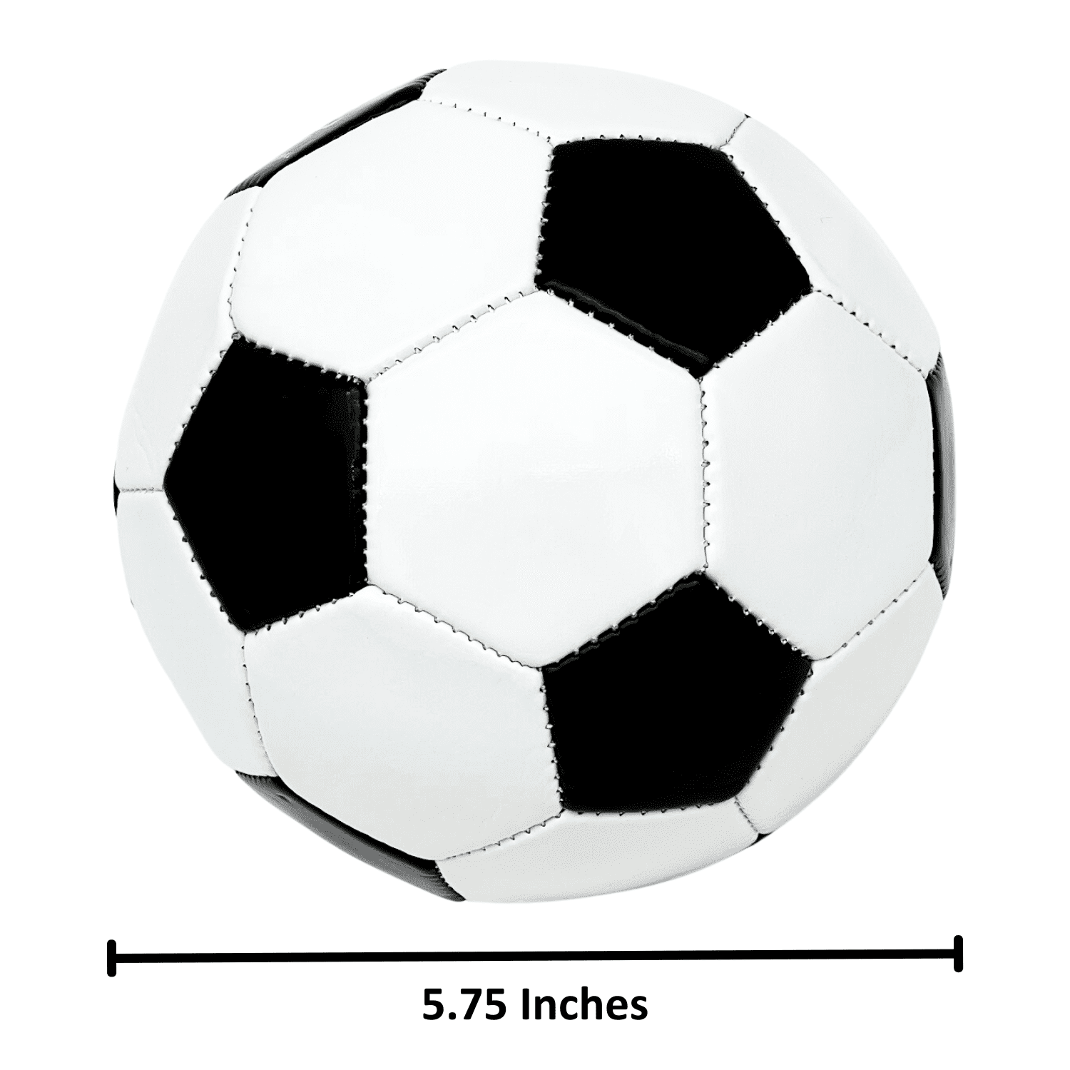 Mini Soccer Ball, Rubber, 5.6' Diameter - nova boutique