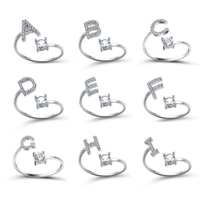 new design Letter Ring Fashion Jewelry - nova boutique