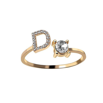 new design Letter Ring Fashion Jewelry - nova boutique