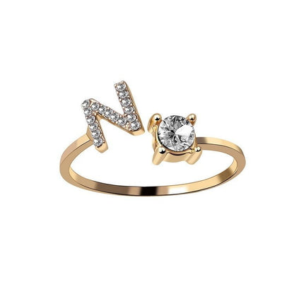 new design Letter Ring Fashion Jewelry - nova boutique