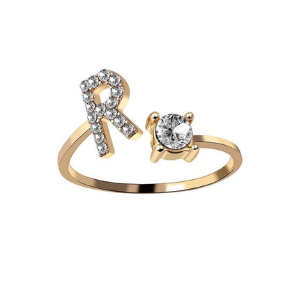 new design Letter Ring Fashion Jewelry - nova boutique