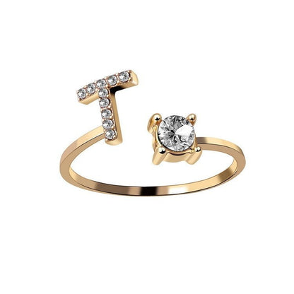new design Letter Ring Fashion Jewelry - nova boutique