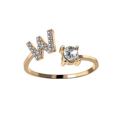new design Letter Ring Fashion Jewelry - nova boutique