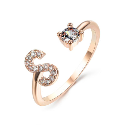 new design Letter Ring Fashion Jewelry - nova boutique
