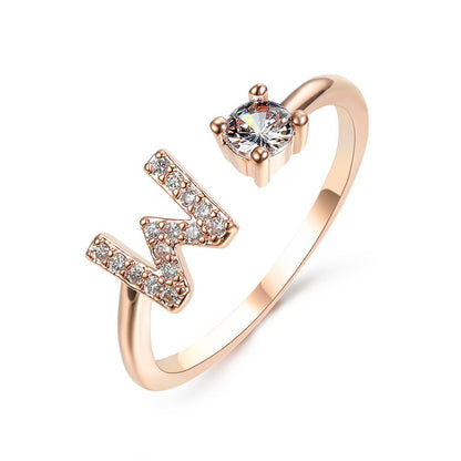 new design Letter Ring Fashion Jewelry - nova boutique