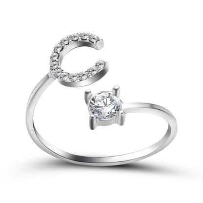 new design Letter Ring Fashion Jewelry - nova boutique