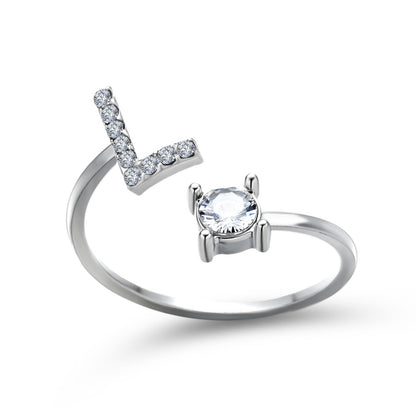 new design Letter Ring Fashion Jewelry - nova boutique