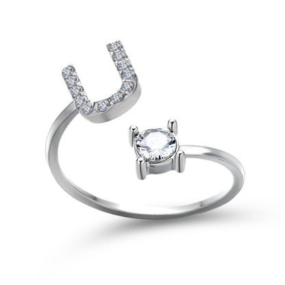 new design Letter Ring Fashion Jewelry - nova boutique