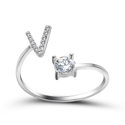 new design Letter Ring Fashion Jewelry - nova boutique