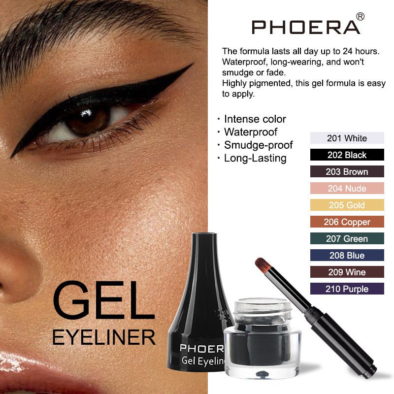 PHOERA Ten Color Eyeliner - nova boutique
