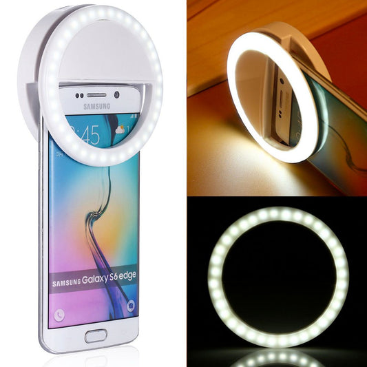 Portable Selfie Ring Clip On for Mobile Phone - nova boutique