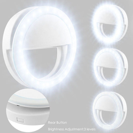 Portable Selfie Ring Clip On for Mobile Phone - nova boutique