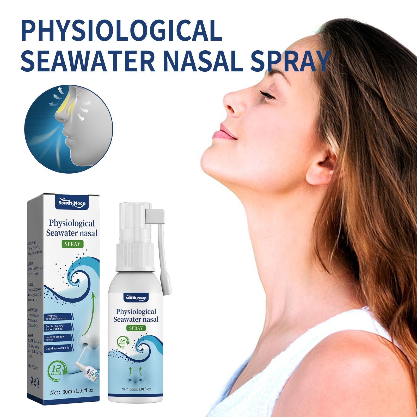 Spray Nose Gentle Cleansing Nasal - nova boutique