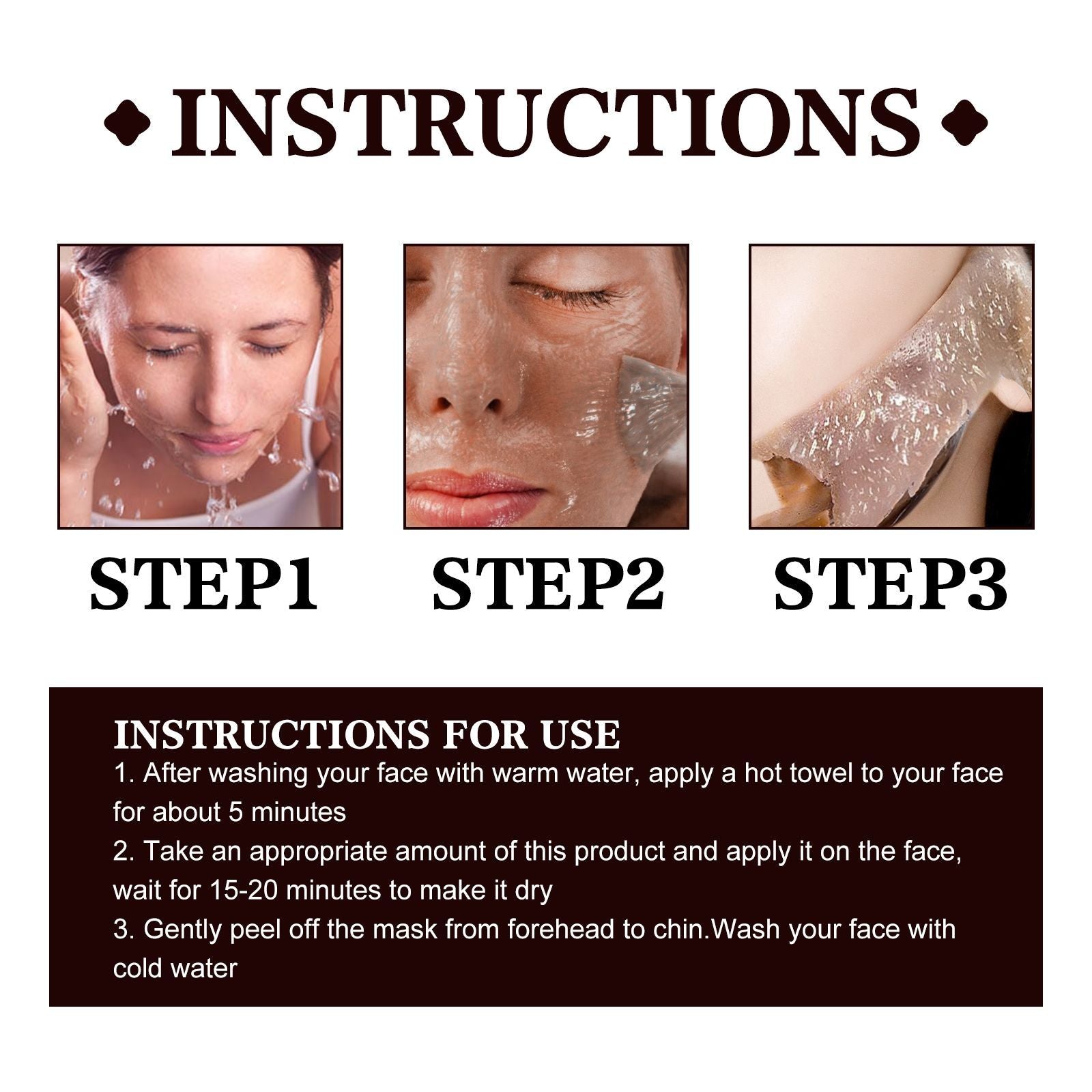 West&Month Black Tea Mask For Deep Cleansing - nova boutique