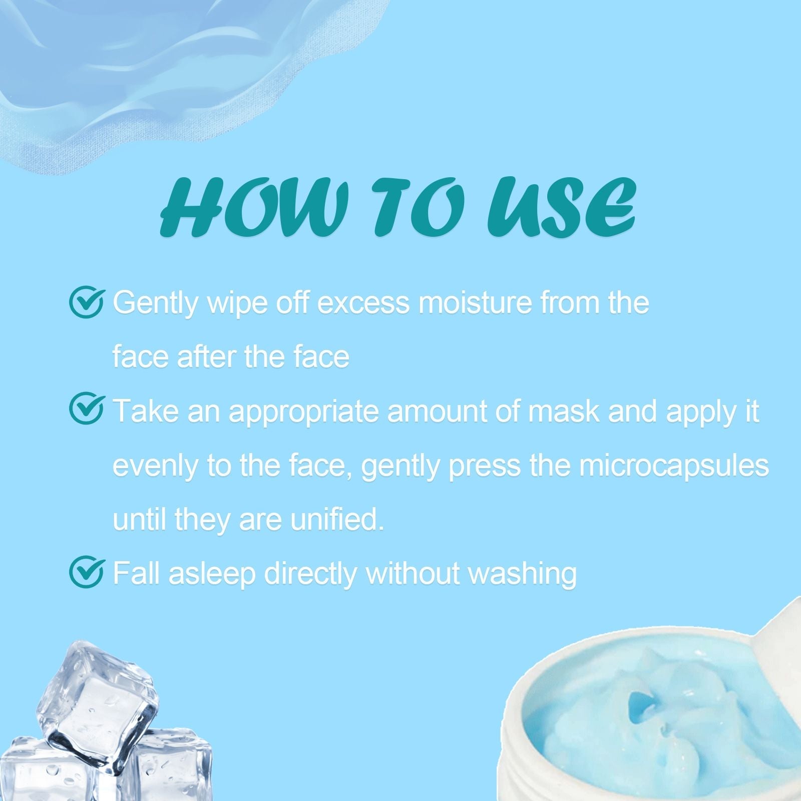 West&Month Radiant Sleep Facial Mask Deep Cleaning - nova boutique