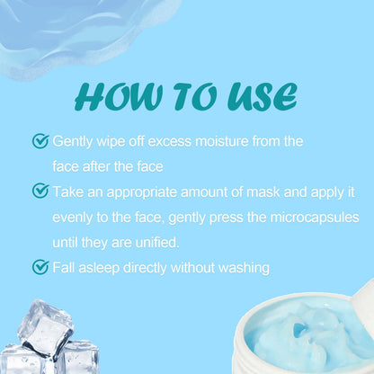 West&Month Radiant Sleep Facial Mask Deep Cleaning - nova boutique